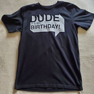 📣5 for $20!📣 Place 'Dude It's My Birthday' T-shirt Size 10/12